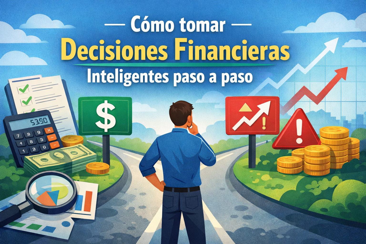 «Cómo tomar decisiones financieras inteligentes paso a paso»